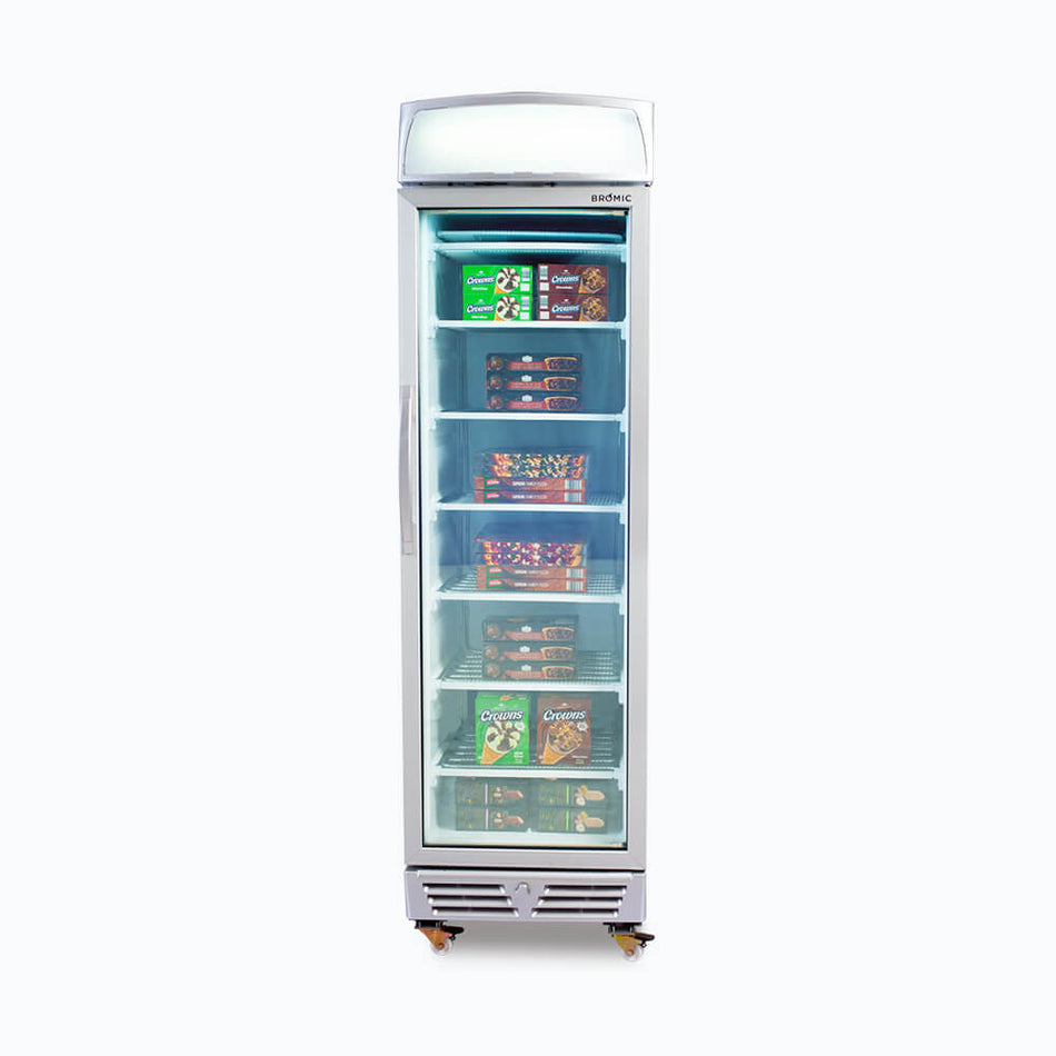 Bromic UF0374LS-NR Upright Display Freezer 300L