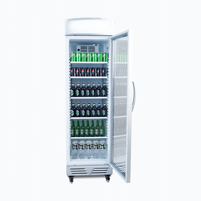 Bromic GM0374L-NR Upright 372L Display Fridge