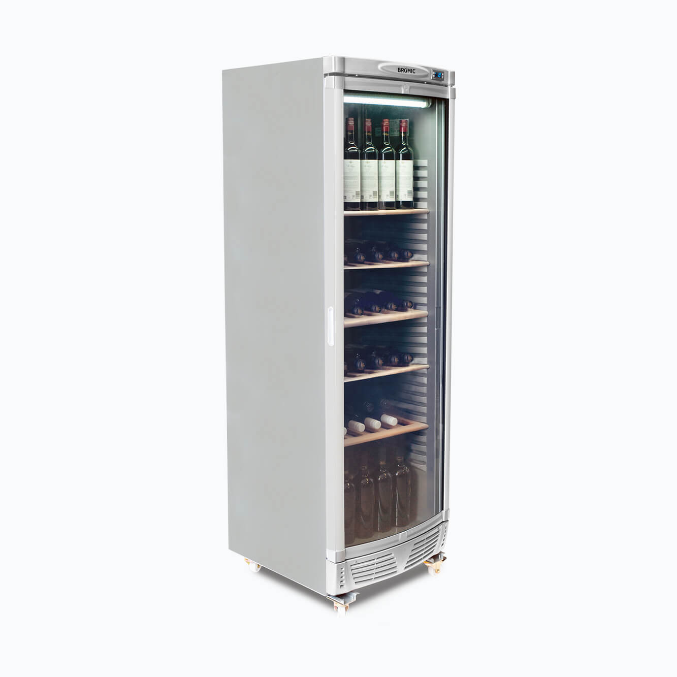 Bromic WC0400C-NR Wine Fridge - 372L - 1 Door - Curved Glass