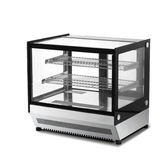 Squared Bench Top Cake / Showcase Fridge - 120 Litre - 700mm BTS120L