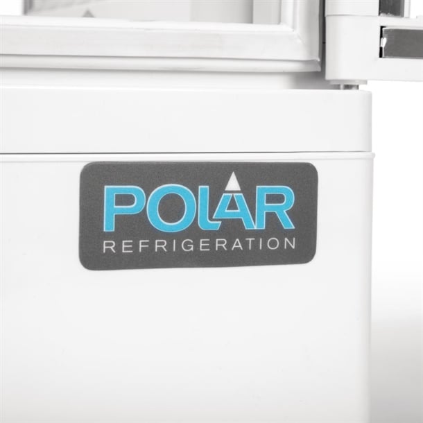 Polar C-Series Curved Door Display Fridge White 86Ltr CB507-A