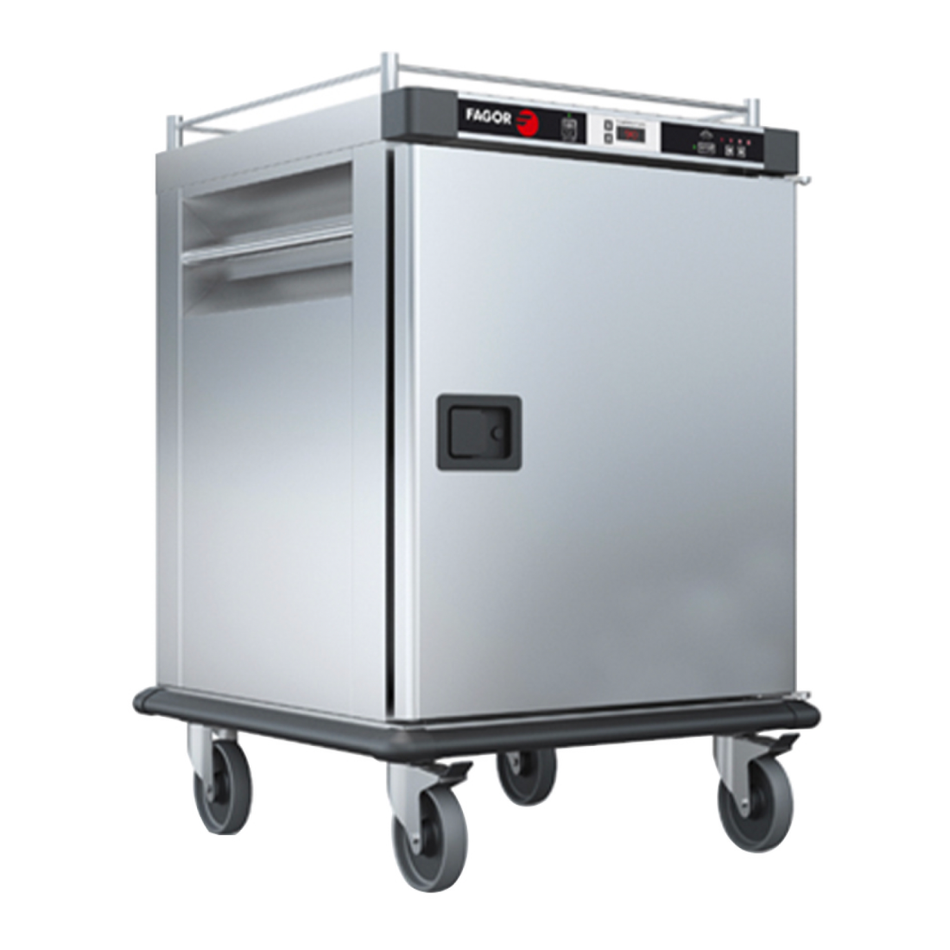 Fagor 1 Door 10 × GN 2/1 Hot Holding Trolley with Humidity Control CCHF-10