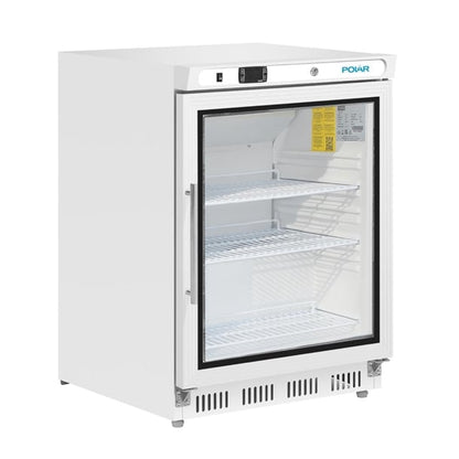 Polar C-Series Under Counter Display Fridge White 150Ltr  CD086-A