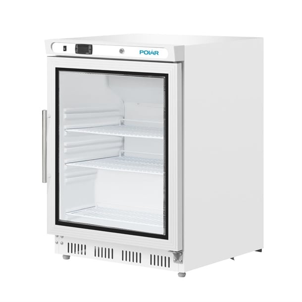 Polar C-Series Under Counter Display Fridge White 150Ltr  CD086-A