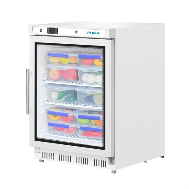 Polar C-Series Under Counter Display Fridge White 150Ltr  CD086-A