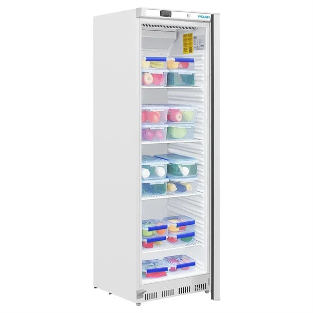 Polar C-Series Upright Fridge White 400Ltr CD612-A