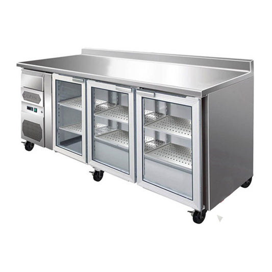 CM20G TROPICALISED Three Door Bar Fridge