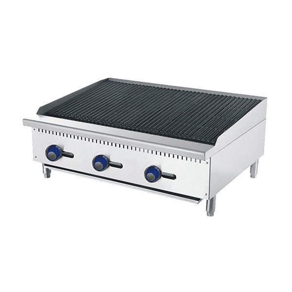 Cookrite 910mm Countertop Char Rock Broiler ATCB-36