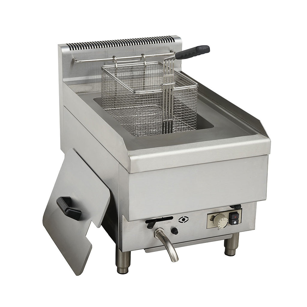 Gasmax Countertop 10L Natural Gas Fryer JUS-TRC-1