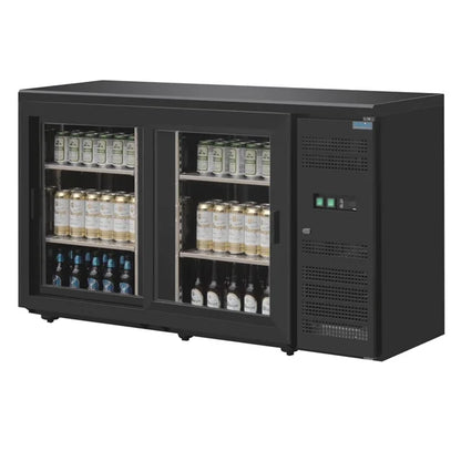 Polar U-Series Back Bar Display Cooler Double Door CS102-A