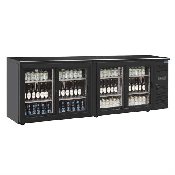 Polar U-Series Back Bar Display Cooler Four Door CS103-A