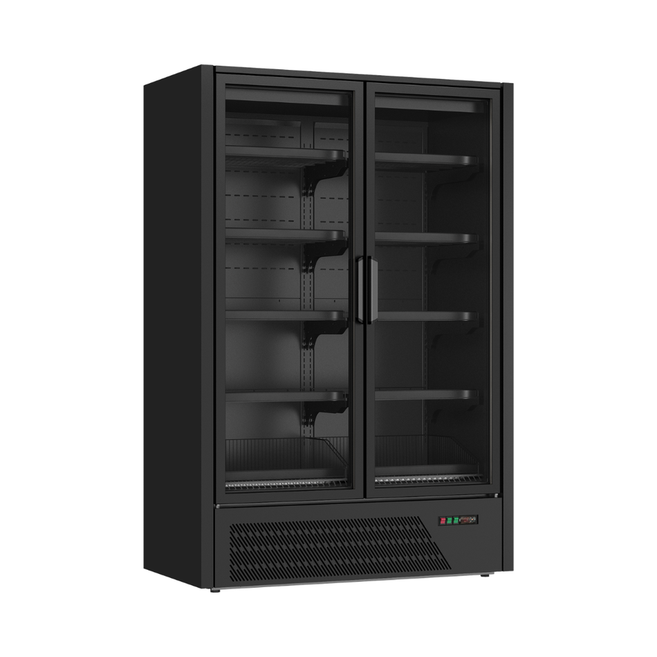 Thermaster 2 Aluminium-Framed Glass Door Multideck Display Freezer DC-125BT