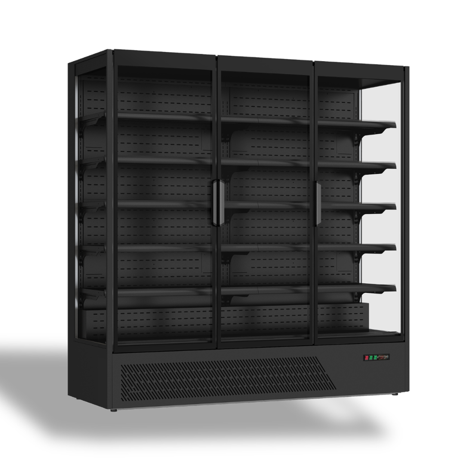 Thermaster 3 Frameless Glass Door Multideck Display Fridge DC-187BS