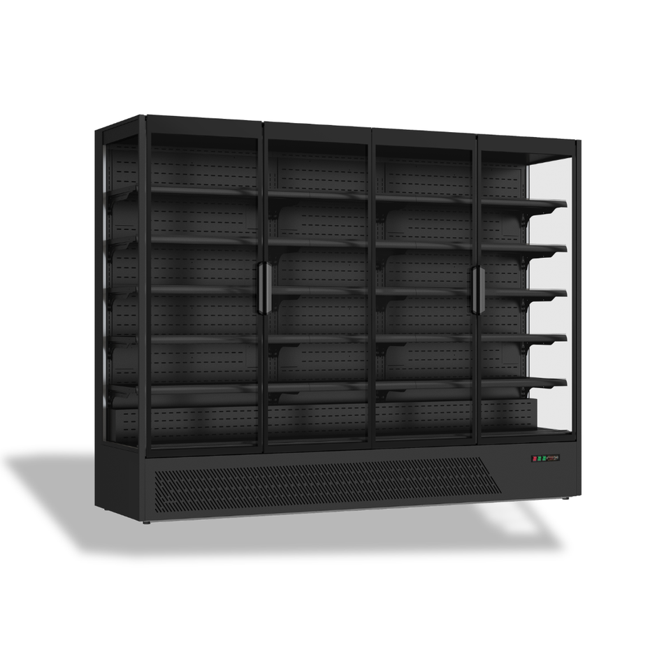 Thermaster 4 Frameless Glass Door Multideck Display Fridge DC-250BS