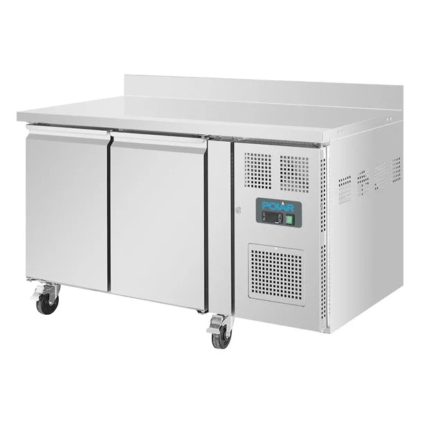 Polar U-Series 2 Door Counter Freezer with Upstand 282Ltr DL916-A