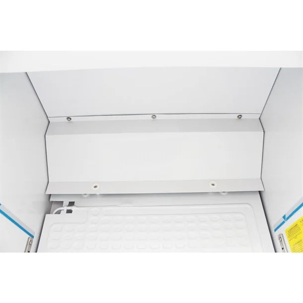 Polar G-Series Upright Display Fridge White 350Ltr DM076-A