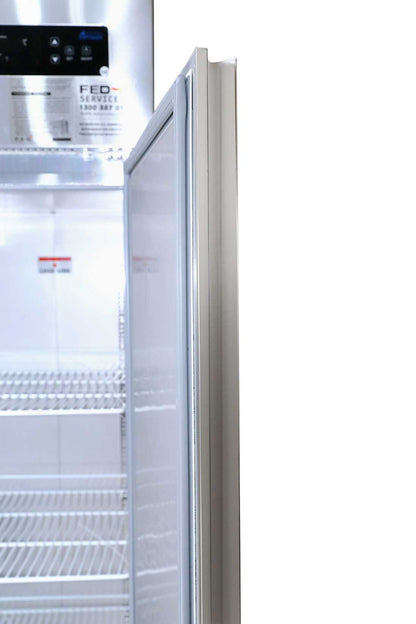 SUC1000 TROPICAL Thermaster 4 x Half door SS Fridge