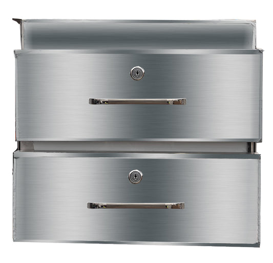 Stainless Steel Double Drawer 480x503x410 DR-02/A