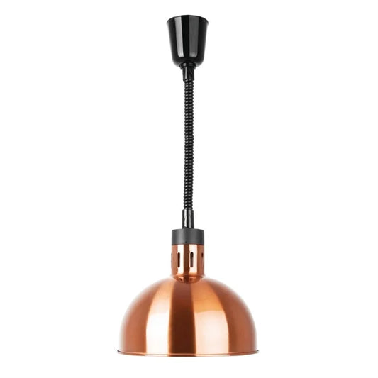 Apuro DY460-A Retractable Dome Heat Lamp Shade Copper Finish