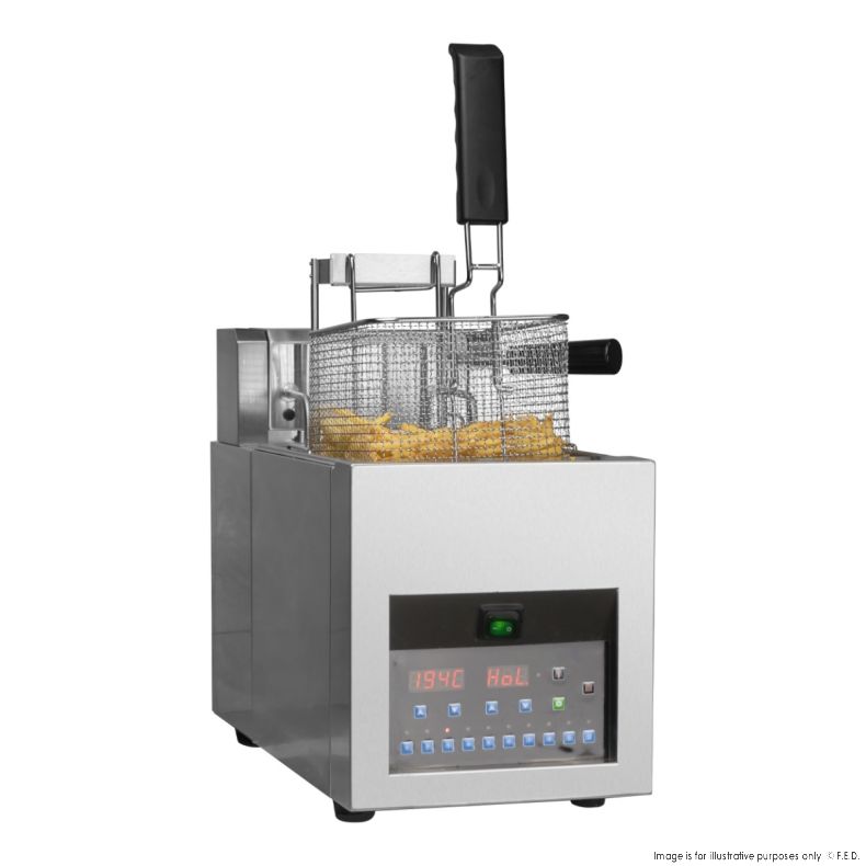 Benchstar EF-3250SAL Single Tank Auto Lifting Electric Fryer