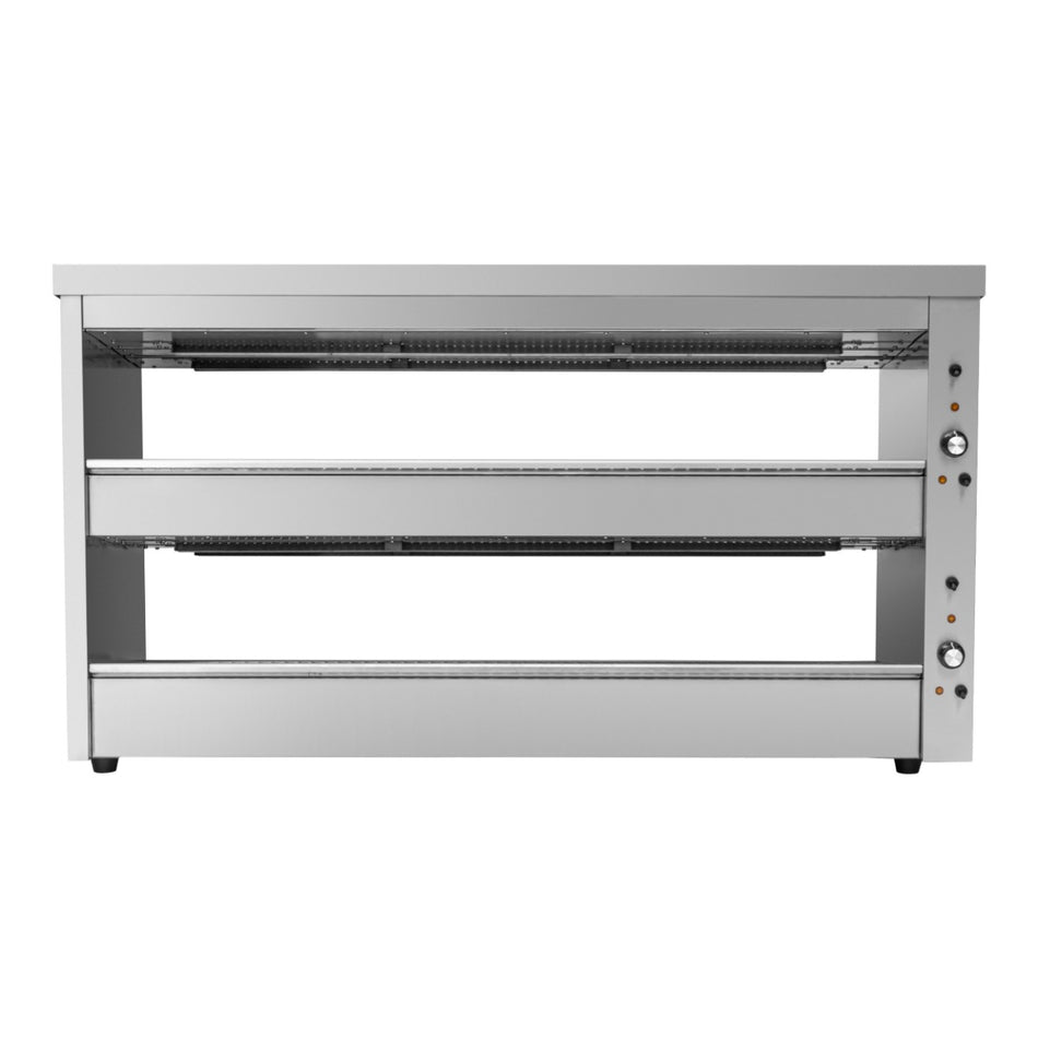 BENCHSTAR 1500mm 2 Shelves Hot Food Display Warmer EHW-150