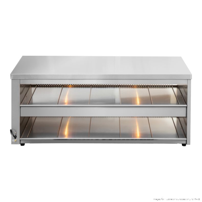 BENCHSTAR 1800mm 2 Shelves Hot Food Display Warmer EHW-180