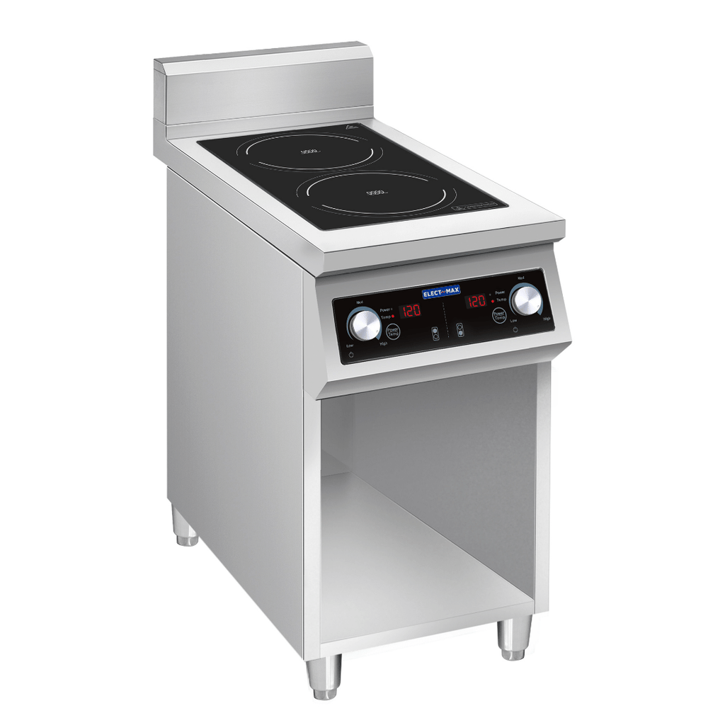 Induction 2-Burner Cooker with Splashback EIC7-400P