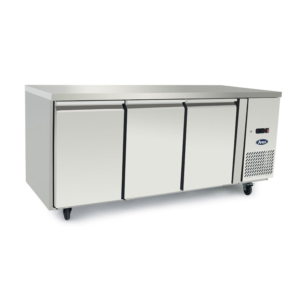 Atosa UNDERBENCH 3 DOOR FRIDGE 1795MM EPF3431