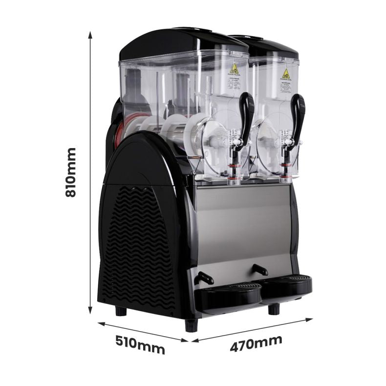 FABIGANI-2S Double 12 Litre Granita & Slushy Machine