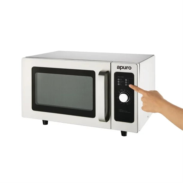 Apuro FB861-A 1000w Manual Commercial Microwave 25Ltr