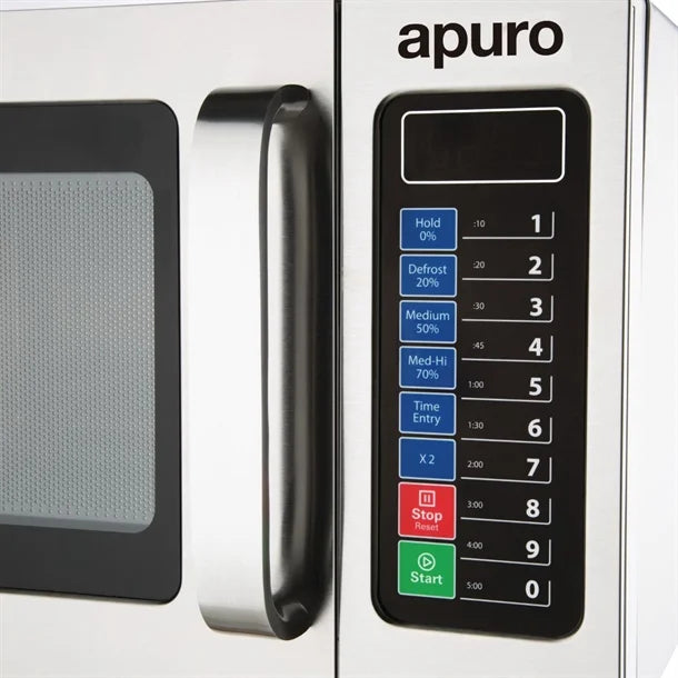 Apuro FB862-A 1000w Programmable Commercial Microwave 25Ltr