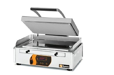 Fiamma CG 4 SS STAINLESS STEEL DUPLEX CONTACT GRILL - Smooth Upper/Smooth Lower Plates