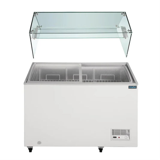 Polar G Series Display Chest Freezer 270Ltr w/ Glass FL992-A