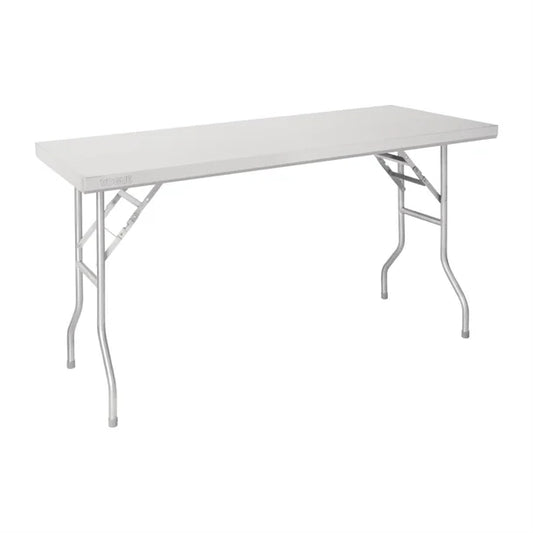 Vogue Stainless Steel 1220mm Folding Work Table FN288