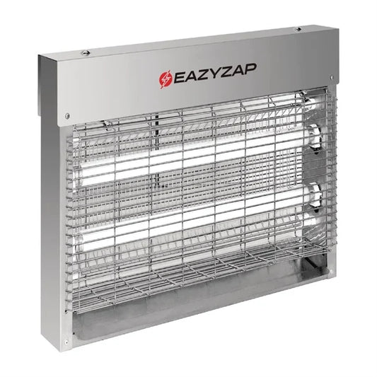 Eazyzap Brushed Stainless Steel bug zapper - 8W FP983-A