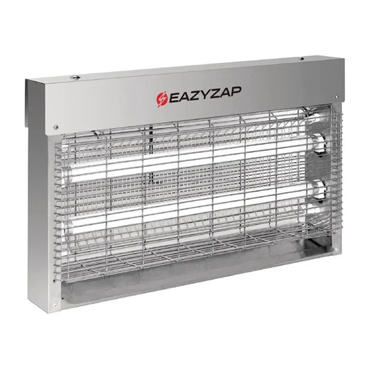 Eazyzap Brushed Stainless Steel bug zapper - 14W FP984-A