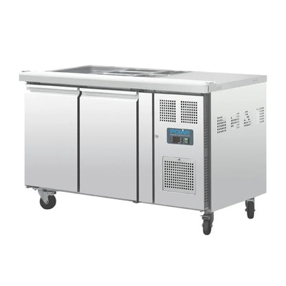 Polar 2 Door Saladette Counter FT281-A