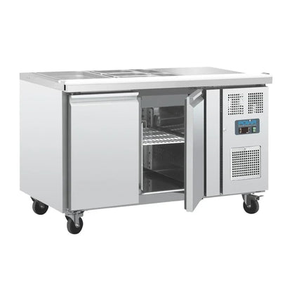 Polar 2 Door Saladette Counter FT281-A