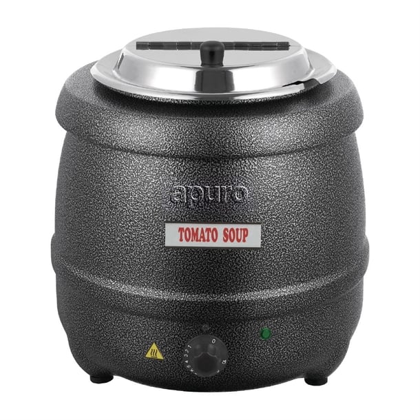 Apuro Graphite Grey Soup Kettle 10Ltr G107-A