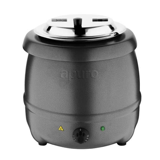 Apuro Graphite Grey Soup Kettle 10Ltr G107-A