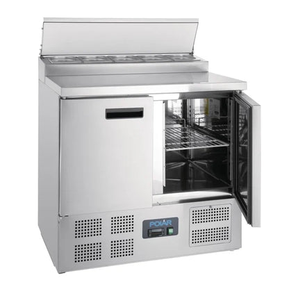 Polar G-Series Pizza Prep Counter Fridge 254Ltr G604-A