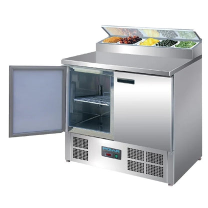 Polar G-Series Pizza Prep Counter Fridge 254Ltr G604-A