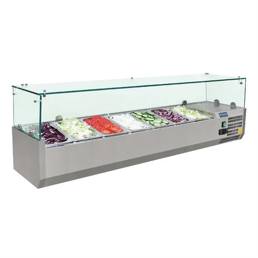 Polar G-Series 1.5m Countertop Prep Fridge 7x 1/4GN G609-A