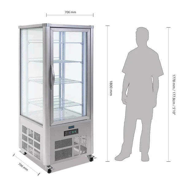 Polar G-Series Patisserie Display Fridge 400Ltr GD881-A