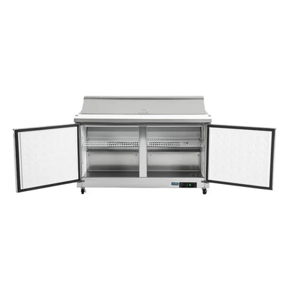 Polar U-Series 2 Door Prep Counter Fridge 527Ltr GD883-A