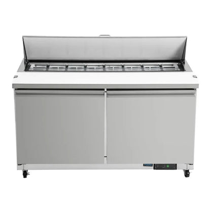 Polar U-Series 2 Door Prep Counter Fridge 527Ltr GD883-A