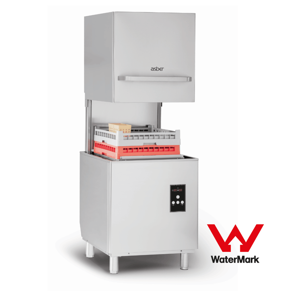 Asber Pass-through Dishwasher With Drain Pump - GE-H500BDD