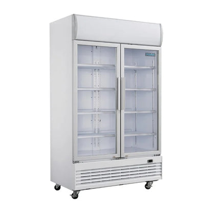 Polar GE580-A G-Series Hinged Door Upright Display 950lt