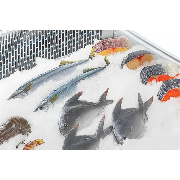 Polar GE960-A G-Series Fish Display Serve Over Counter Fridge 175Ltr