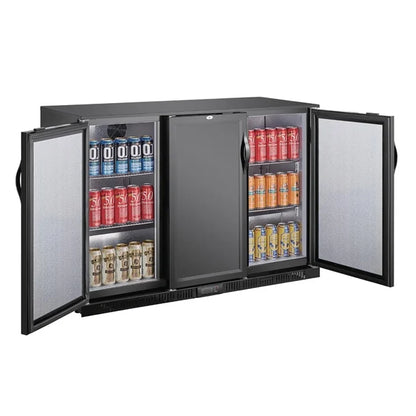 Polar G-series Triple Door Back Bar Cooler Solid Door 320 Ltr GE999-A